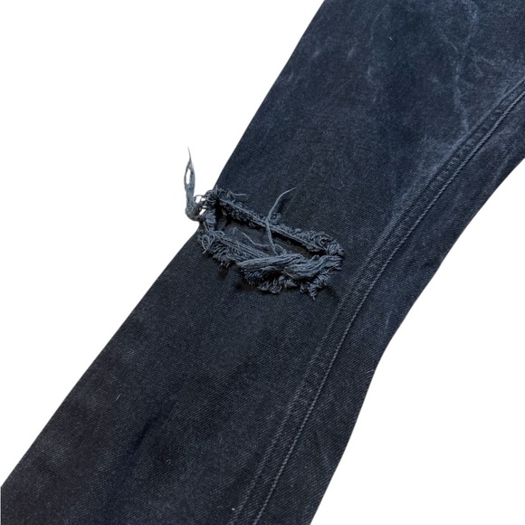 Abercrombie & Fitch The Skinny High Rise Distressed Blue Jeans Women’s 25/0 Reg - Picture 3 of 9